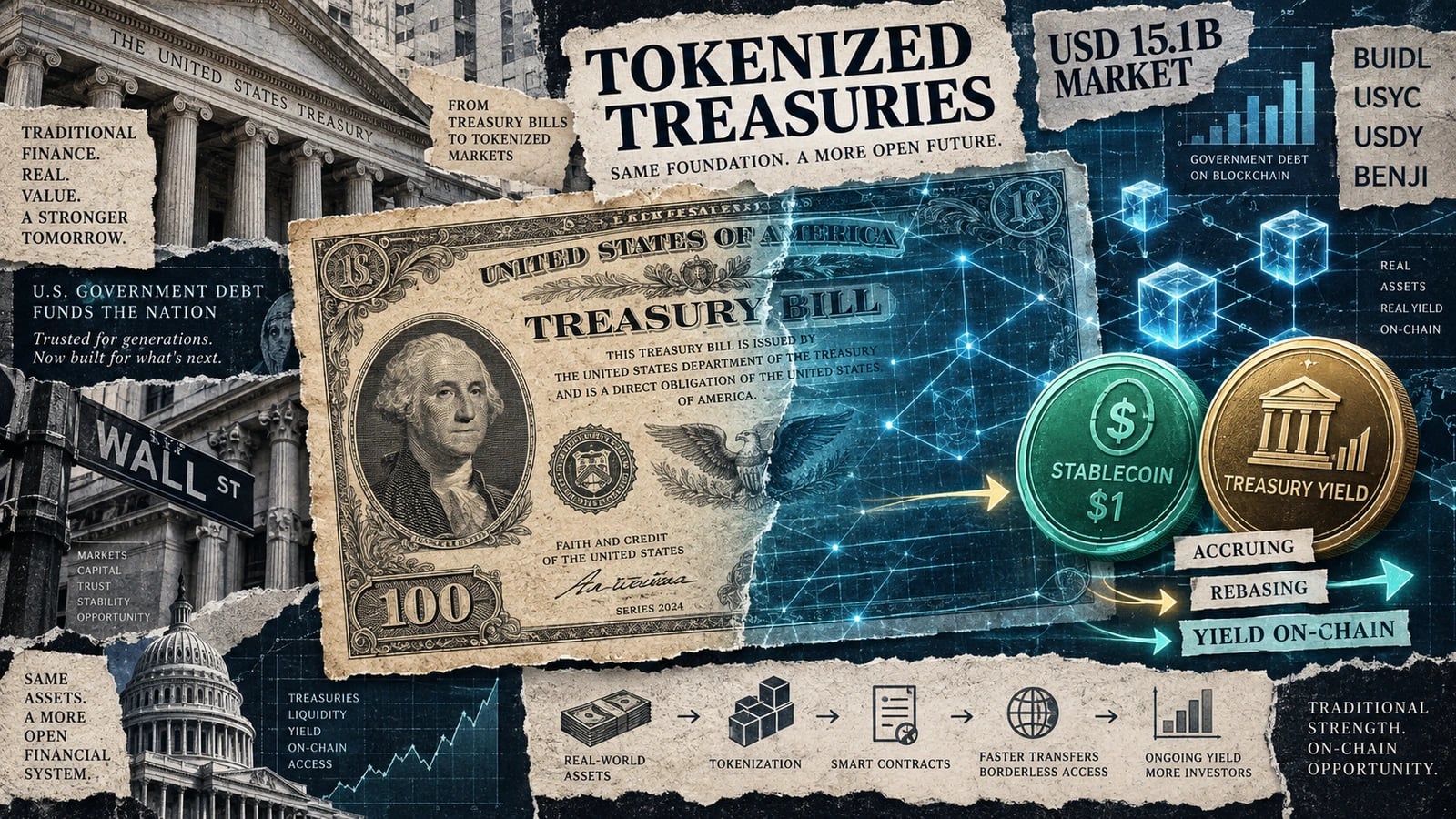 What Are Tokenized Treasuries? How Wall Street Is Putting Government Debt on Blockchain