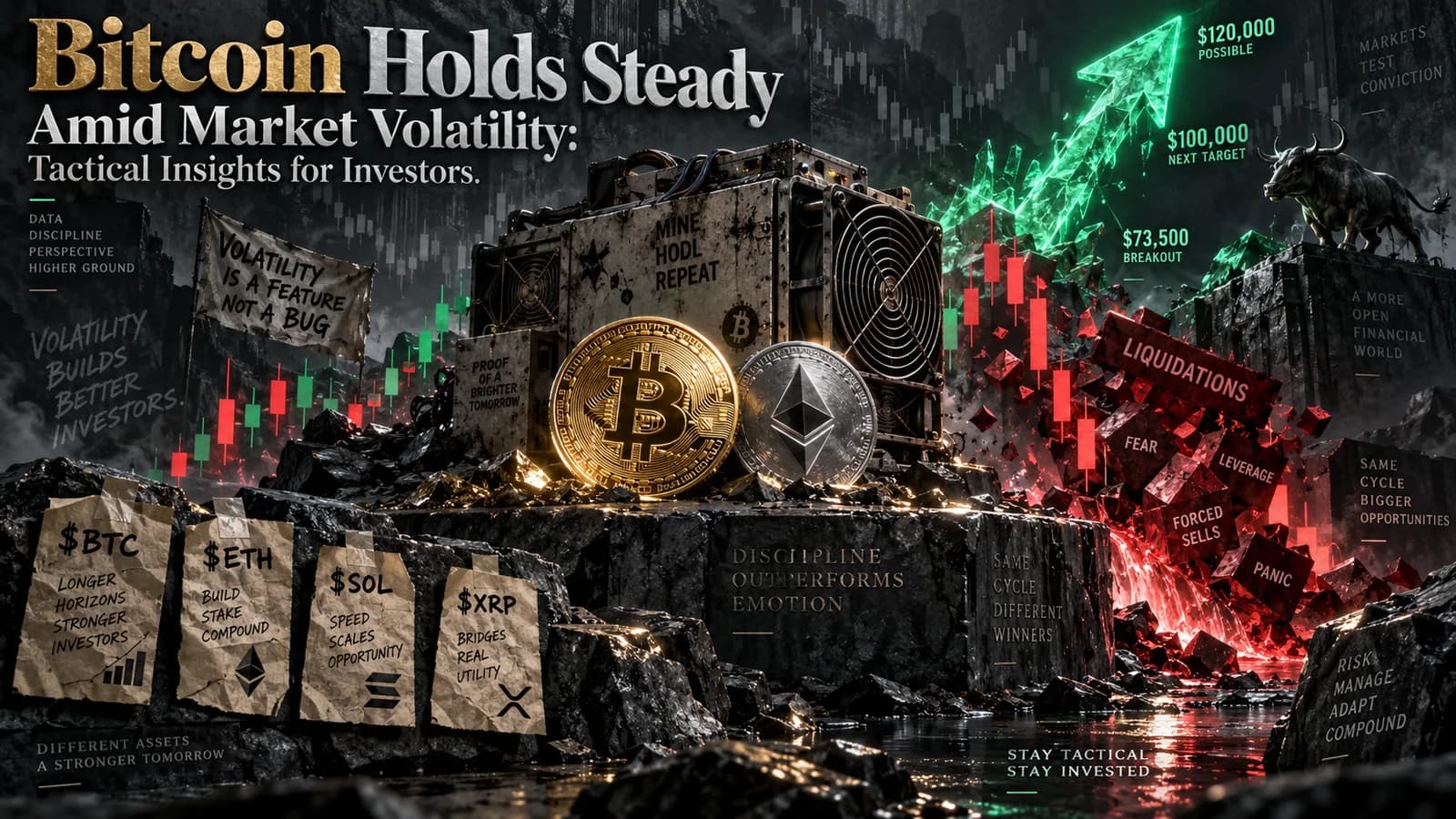 Bitcoin Holds Steady Amid Market Volatility: Tactical Insights for Investors