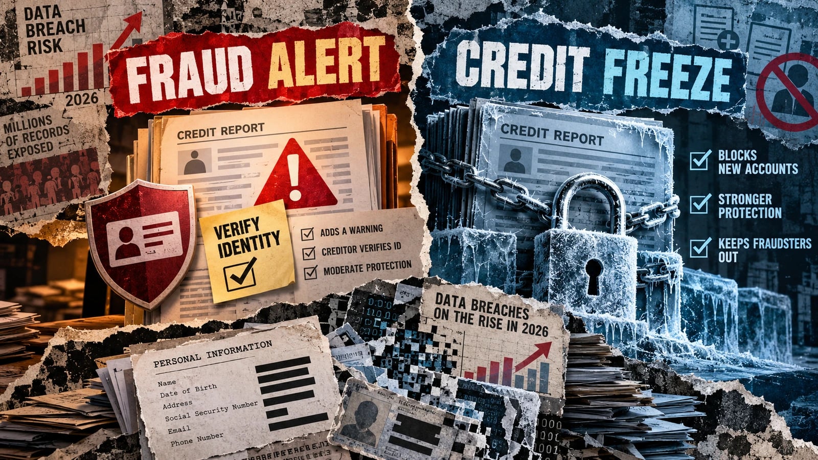Credit Freeze vs. Fraud Alert: Which Protects You After a Data Breach?