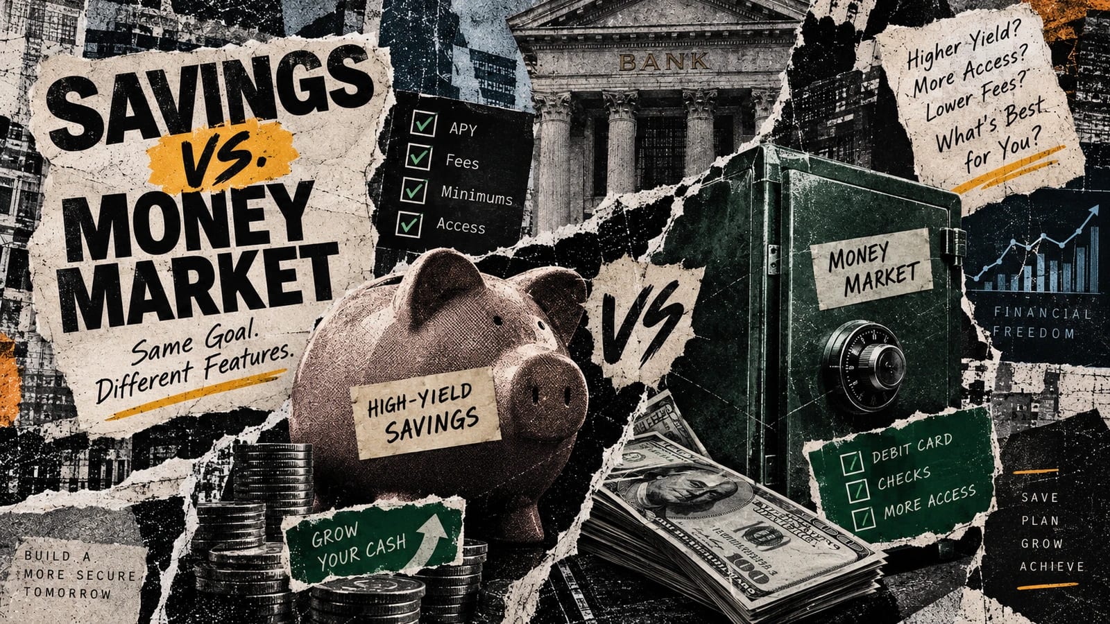 High Yield Savings vs Money Market: Choosing the Best Option