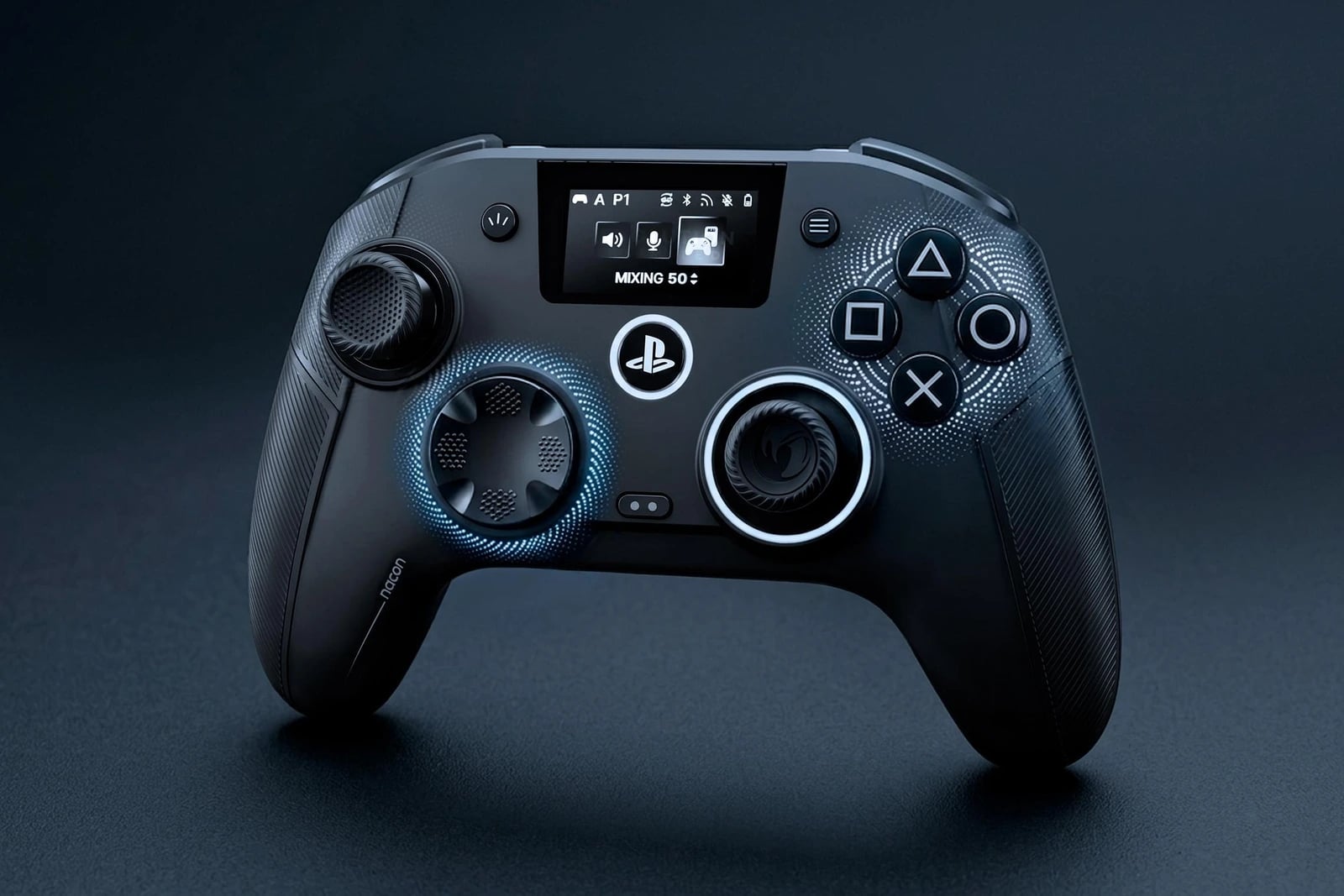 Nacon Unveils Revolutionary PS5 Controller with Built-in Audio Mixing Screen