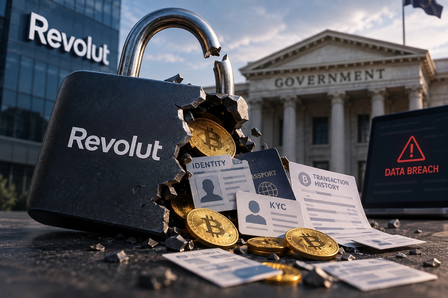 Revolut Data Breach Exposes Bitcoin and KYC Information