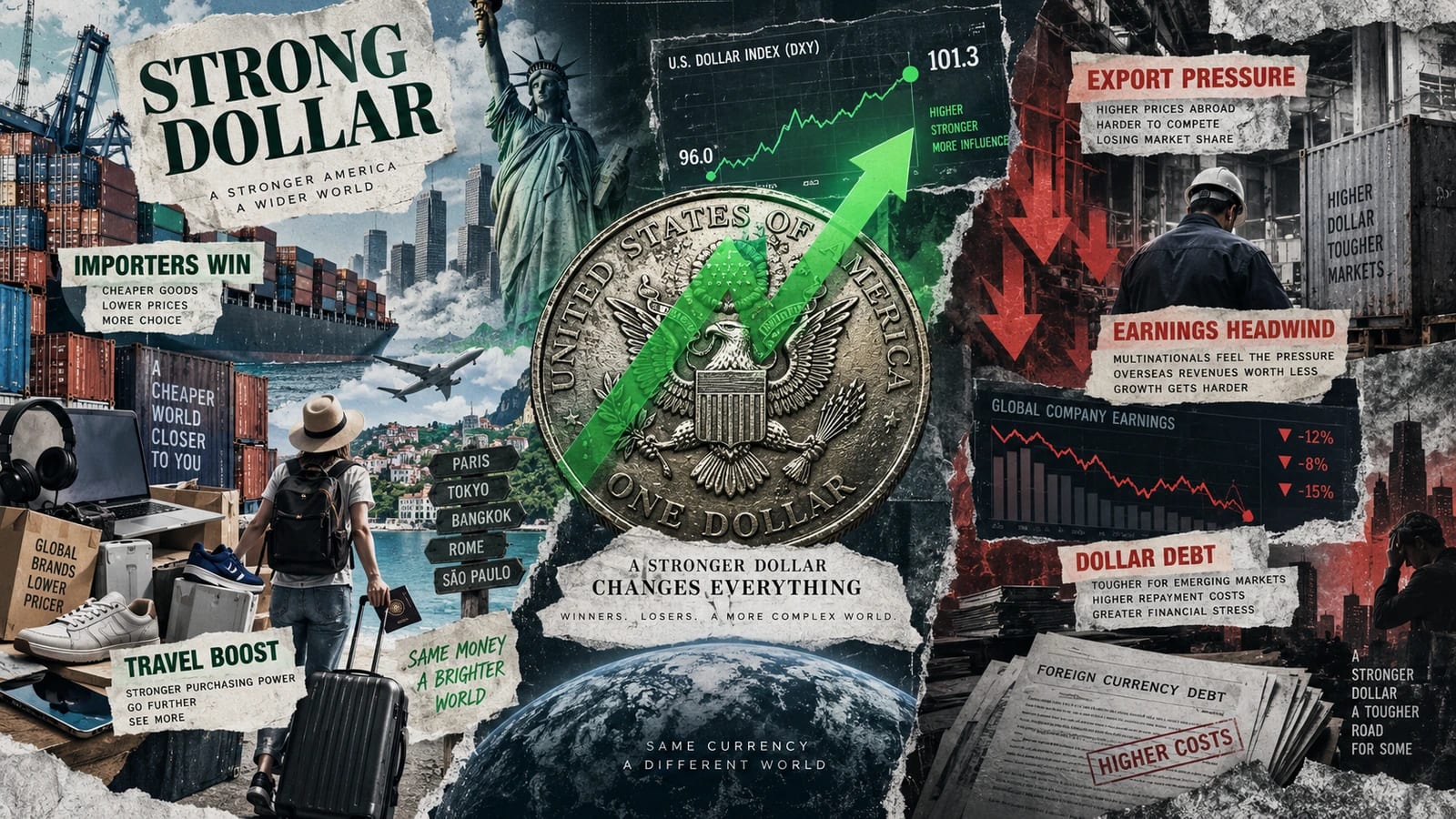 Strong Dollar Explained: Who Wins and Who Loses When the US Dollar Rises?