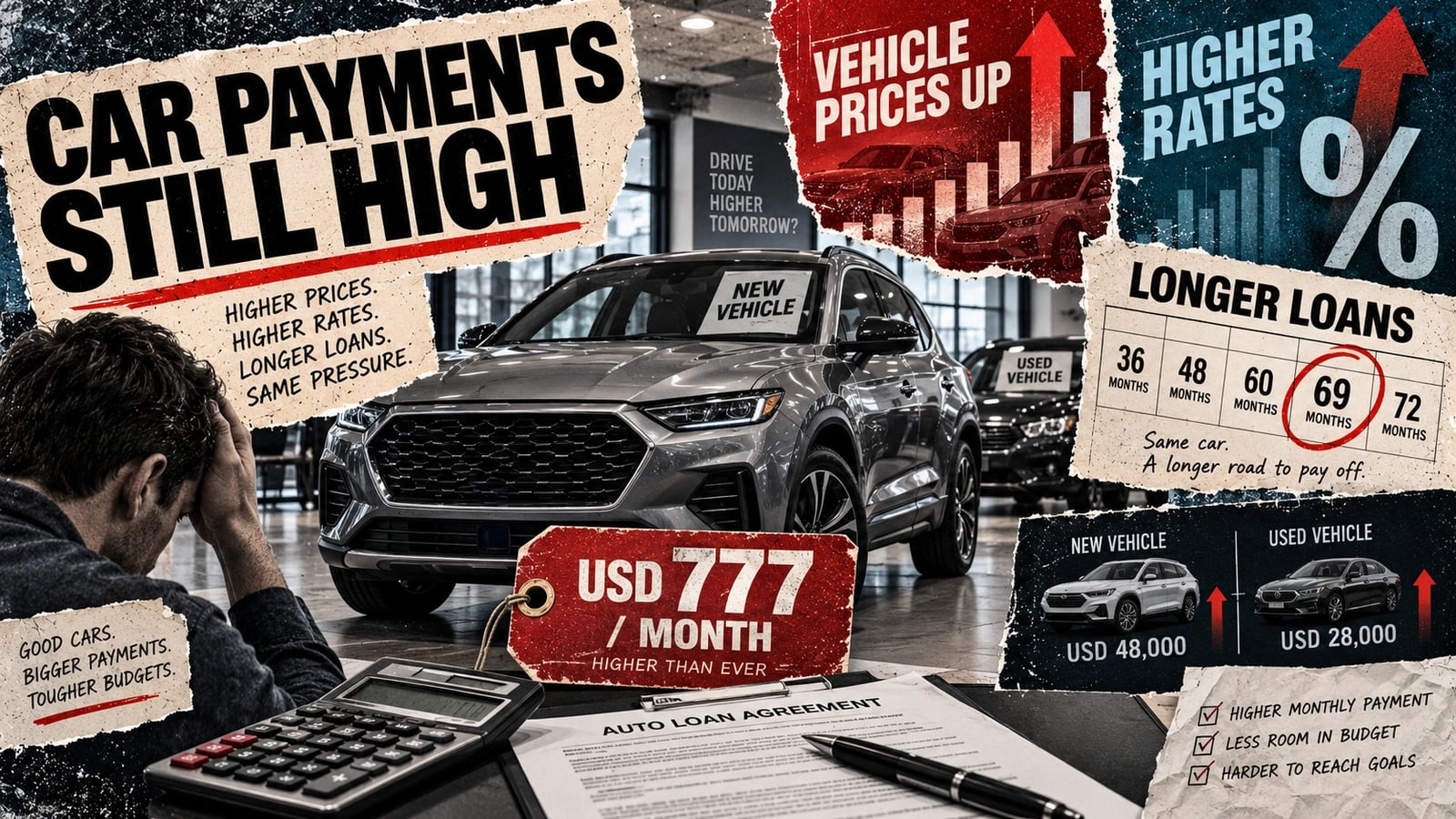 Why Car Payments Are Still So High in 2026: Interest Rates, Vehicle Prices and Longer Loan Terms Explained